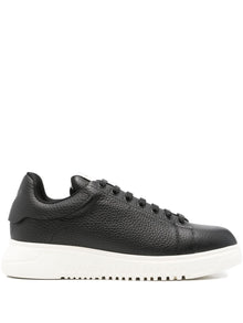  EMPORIO ARMANI EXCLUSIVE Textured leather sneakers