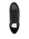EMPORIO ARMANI EXCLUSIVE Textured leather sneakers