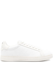  EMPORIO ARMANI EXCLUSIVE All-over eagle jacquard nylon sneakers