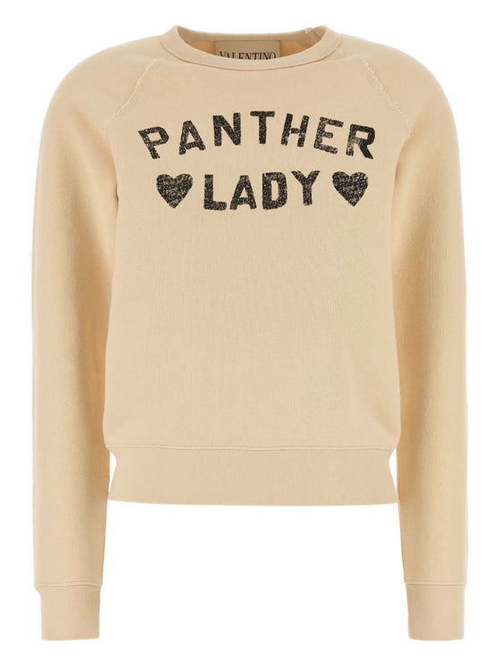 Valentino Panther lady sweatshirt
