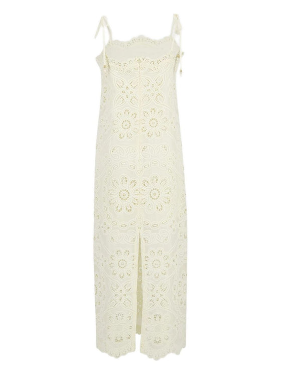 Zimmermann Floral-embroidered dress