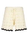 Zimmermann Rhiannon Crochet Shorts