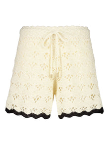  Zimmermann Rhiannon Crochet Shorts