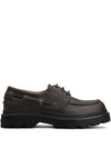 Tod's leather boat shoes