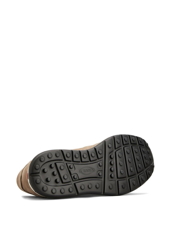 Tod's Red Dot Pashmy Suede Sneakers