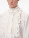 Valentino Garavani Vlogo Signature Metal Necklace With Swarovski Pearls