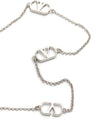 Valentino Garavani Vlogo Signature Metal Necklace With Swarovski Pearls