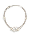 Valentino Garavani VLogo bracelet with swarowski pearls
