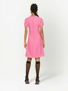 Dolce & Gabbana Rachel tweed calf-length dress with DG logo