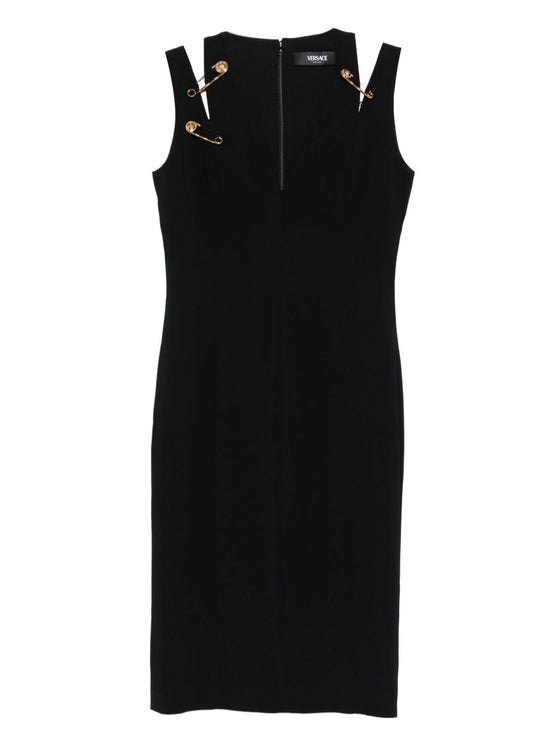 Versace Cocktail Dress Responsible Techno Cady Stretch