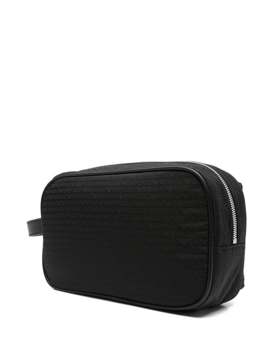 Emporio Armani Nylon wash bag