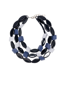  EMPORIO ARMANI EXCLUSIVE Multi-strand necklace with multi-shaped stones