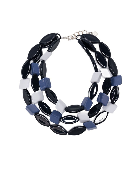 EMPORIO ARMANI EXCLUSIVE Multi-strand necklace with multi-shaped stones