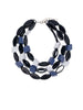 EMPORIO ARMANI EXCLUSIVE Multi-strand necklace with multi-shaped stones