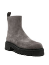 Emporio Armani Suede Ankle Boots