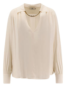  Elisabetta Franchi Shirts White