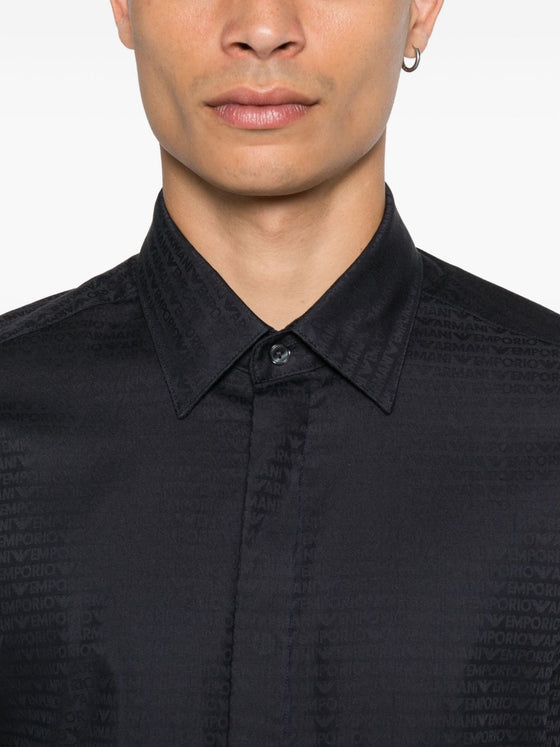 Emporio Armani Shirts Blue