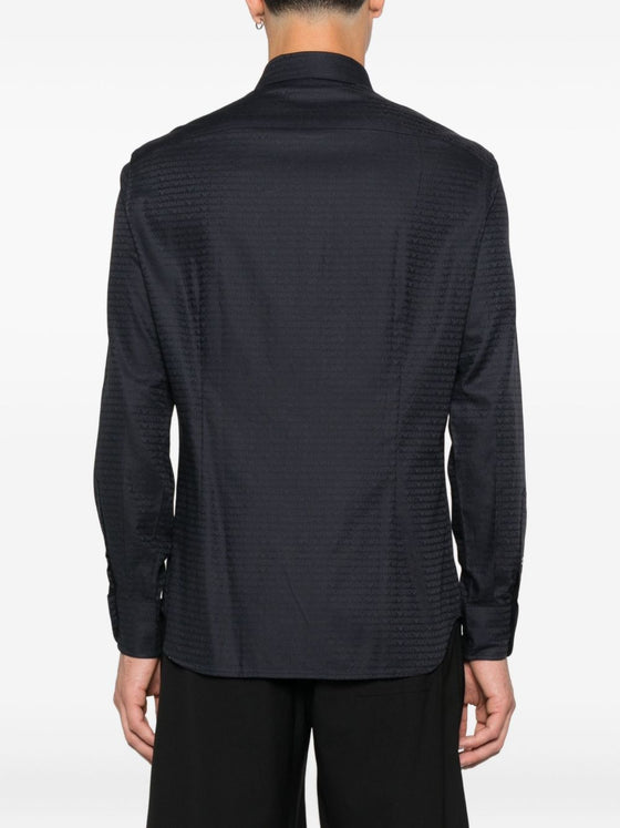 Emporio Armani Shirts Blue