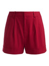 Alice + Olivia Shorts Red