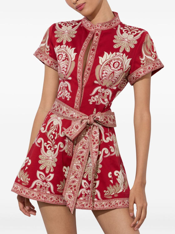 Alice + Olivia Dresses Red