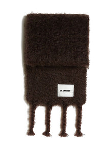  Jil Sander Plus Wool Blend Scarf