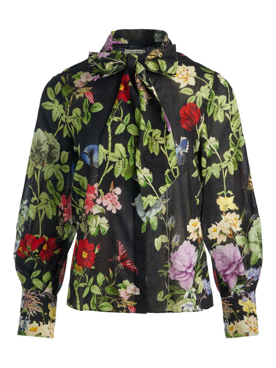 Alice + Olivia Shirts Black