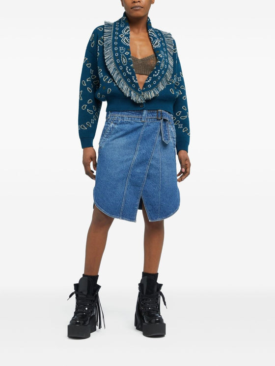 Alanui Sweaters Blue