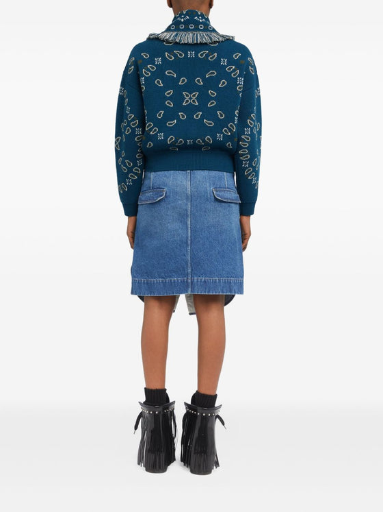Alanui Sweaters Blue