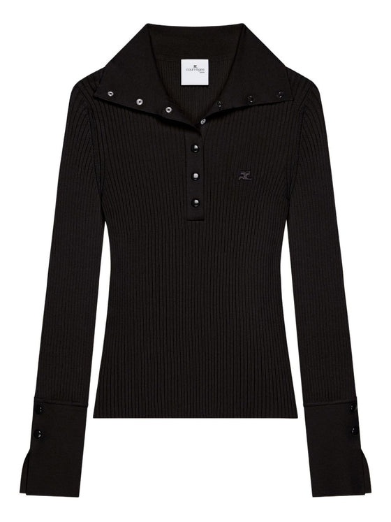 COURREGES PRE T-shirts and Polos Black