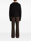 Courreges Pre Zipped wool sweater