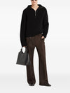 Courreges Pre Zipped wool sweater