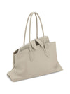 The Attico La Passeggiata Leather Shoulder Bag