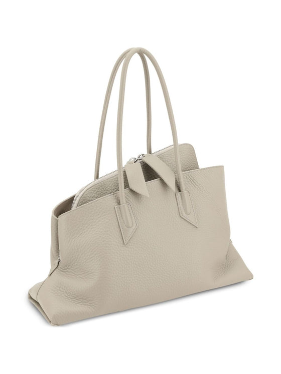 The Attico La Passeggiata Leather Shoulder Bag
