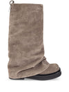 The Attico Boots Dove Grey