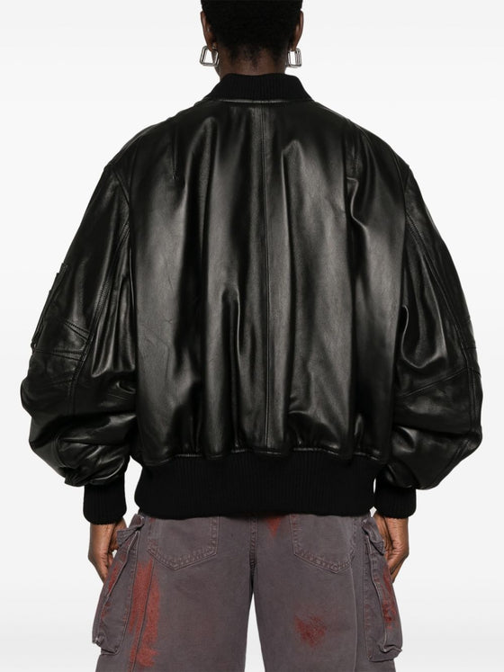 The Attico Coats Black