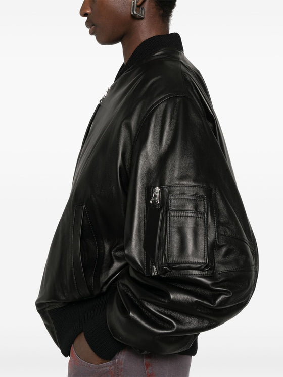 The Attico Coats Black