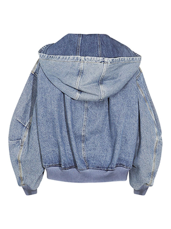 The Attico Coats Clear Blue