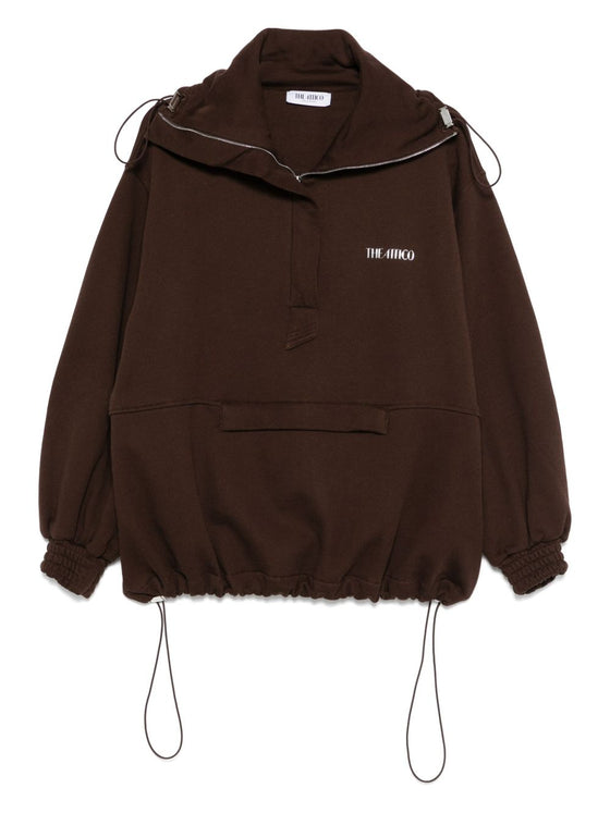 The Attico Sweaters Brown