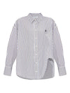 The Attico Striped cotton shirt