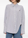 The Attico Striped cotton shirt