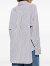 The Attico Striped cotton shirt