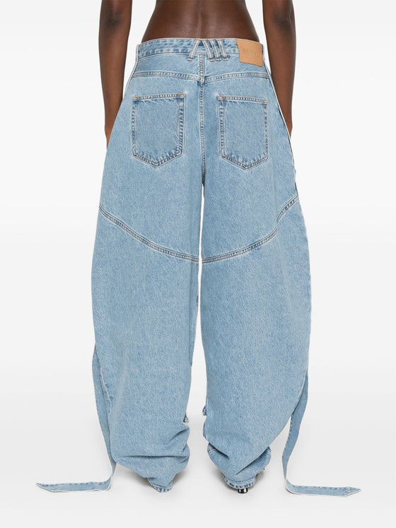 The Attico Jeans Clear Blue