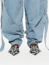 The Attico Jeans Clear Blue