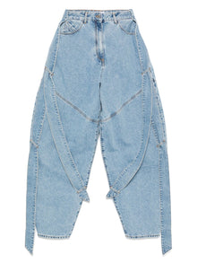  The Attico Jeans Clear Blue
