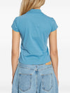 The Attico T-shirts and Polos Clear Blue