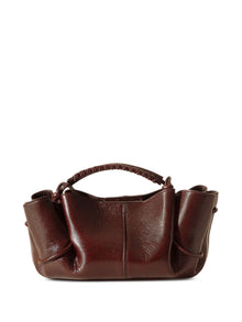  Hereu mini Arta ruched leather tote bag