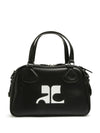 Courreges Re-Edition Reedition leather bowling bag