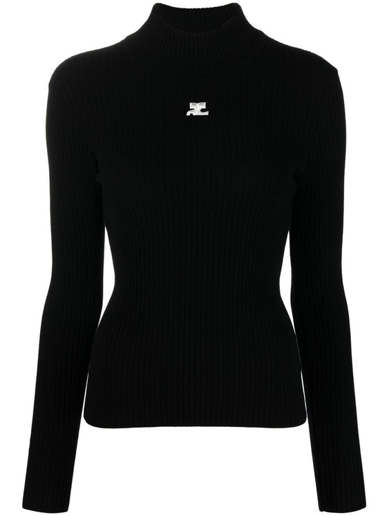 COURREGES RE-EDITION Sweaters Black