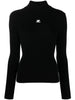 COURREGES RE-EDITION Sweaters Black