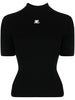 COURREGES RE-EDITION Sweaters Black